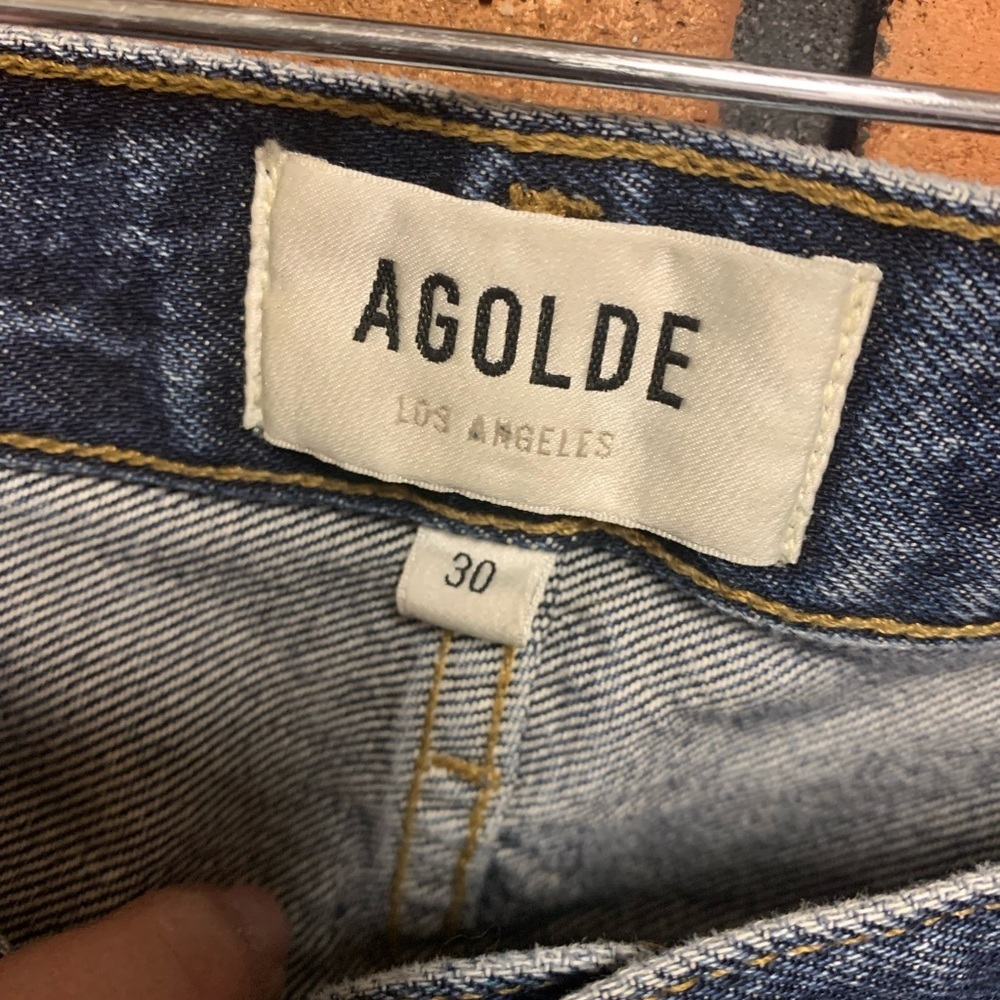 Agolde Clara Wide Leg Jeans - Picture 3 of 6